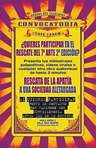 ¿Quieres participar en el rescate del 7º arte 2ª Edición?. CONVOCATÒRIA