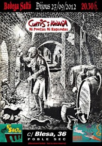 "Curtis i Krònia: ni poetas ni rapsodas". 27 / 09 / 2012 BODEGA SALTÓ
