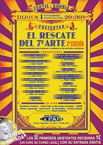 "El Rescate del 7º Arte 2 ed." 01 / 11 / 2012 LA PAPA