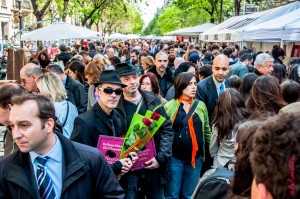 23/04/2012 Diada de Sant Jordi. Barcelona