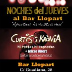 "Noches del Jueves al Bar Llopart". 01 / 05 / 2014 BAR LLOPART