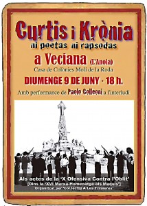 " XVI Marxa-Homenatge als Maquis" 09 / 06 / 2013. CASA DE COLÒNIES MOLÍ DE LA RODA